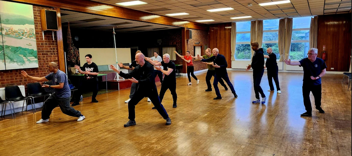 Calm Tai Chi practice in Ealing focused on balance and mental clarity